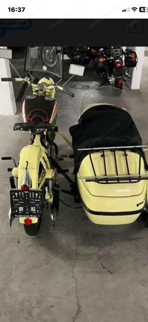 Puch TF mit Seitenwagen für Liebhaber Bild 4