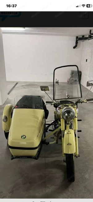 Puch TF mit Seitenwagen für Liebhaber Bild 2