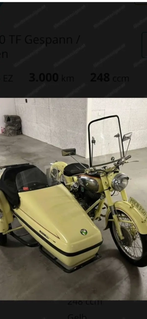 Puch TF mit Seitenwagen für Liebhaber Bild 3