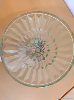 Antiker gerippter Glas-Trichter Bild 3