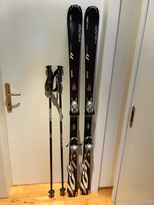 Head Ski TT80 TI Torque 163 neuwertig inkl. Bindung und Stöcke Bild 7