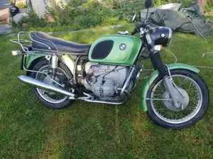 BMW R60 5 1971 mit original Windschild und BMW Koffer Bild 2