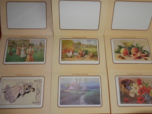 6 Karten Reproduziert "Correspondentcart anno 1910 "