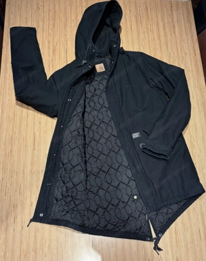 Carhartt Parka Winterjacke, schwarz Bild 4