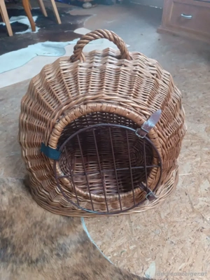 Katzenkörbe Weide. Bild 2