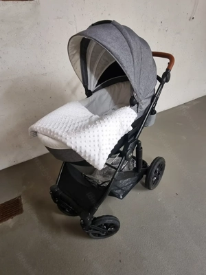 Kinderwagen Kinderkraft Prime 2 in 1, grau