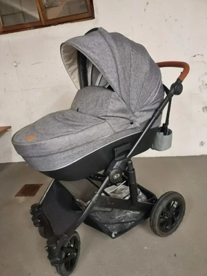 Kinderwagen Kinderkraft Prime 2 in 1, grau Bild 4