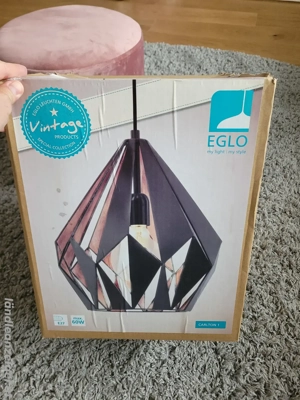 Led Lampe Eglo Carlton 1 Vintage, OVP