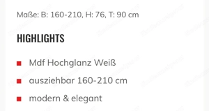 Ausziehbarer Tisch zu verkaufen  Bild 5