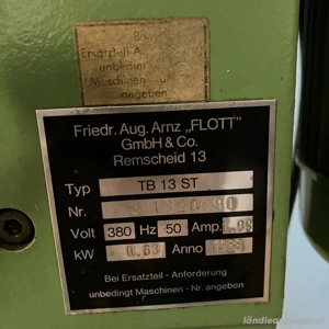 Flott TB13 ST stufenlos Tischbohrmaschine Bohrmaschine Profi Bild 4