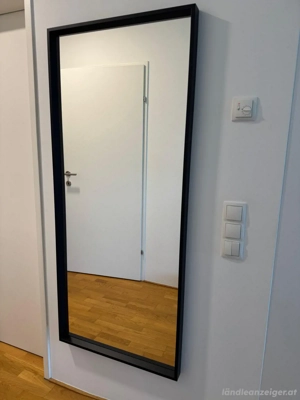 ikea Spiegel nissadal schwarz Bild 2