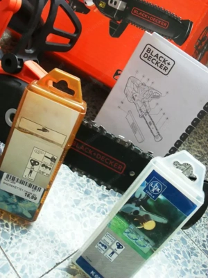 Akku Kettensäge Black & Decker Bild 2
