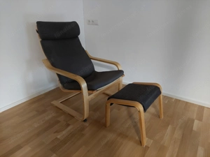 Relaxstuhl mit Fußhocker