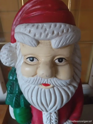 Weihnachtsmann Keramik 53 cm Bild 4