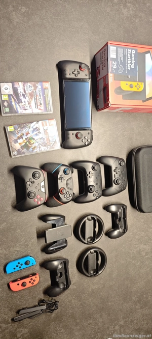 Nintendo Switch Oled neon Bild 5