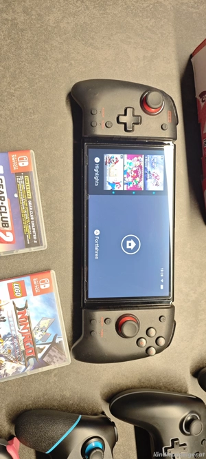 Nintendo Switch Oled neon Bild 4