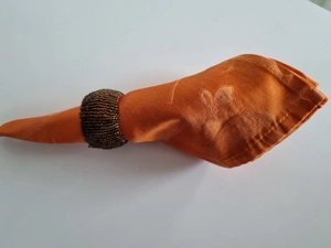 Perlen - Serviettenringe 8 Stk. Bild 3