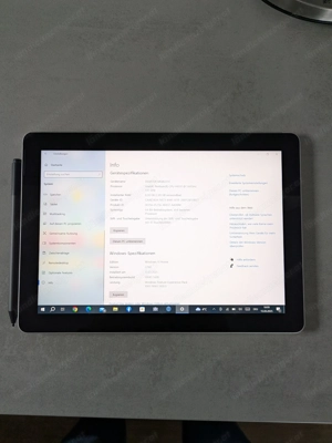 Microsoft Surface Go 25 cm (10 Zoll) 2-in-1 Tablet (Intel Pentium Gold, Intel HD Graphics 615, 8GB R Bild 5