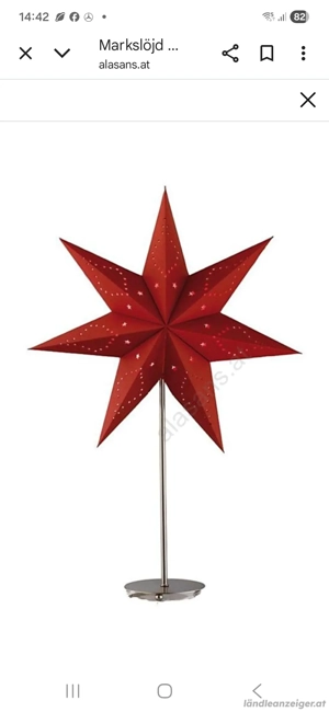 sternlampe ikea strala 