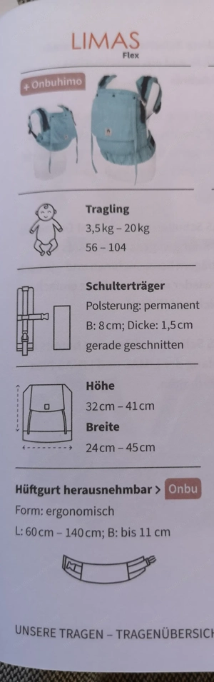 Babytrage Stokke Limas Flex Bild 3