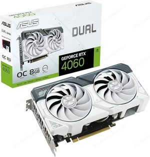 ASUS Dual GeForce RTX 4060 OC White Edition 8 GB