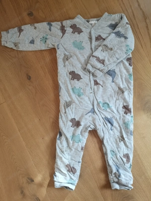 Pyjama gefüttert Gr. 92 mit Dino's