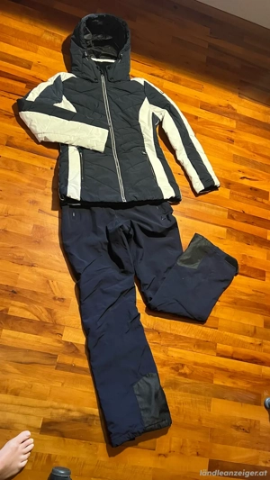 Damen Schianzug ( Dunkelblau Weiß)