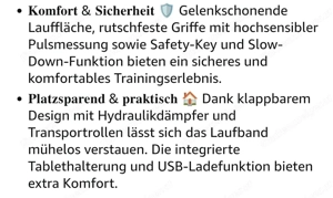 Laufband Miwoba klappbar elektrisch Bild 5