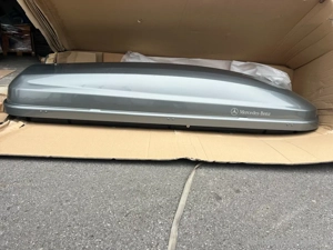 Dachbox + Dachträger Mercedes Bild 2