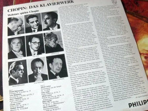 LP Vinyl Chopin Das Klavierwerk Bild 2