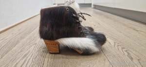 Betty Damen Fell Clog Ankle Boots woody 38 