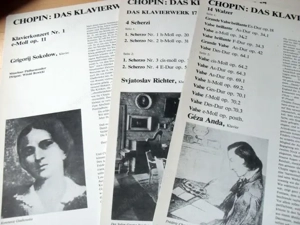LP Vinyl Chopin Das Klavierwerk Bild 8