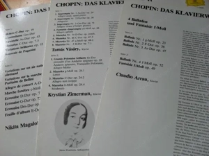 LP Vinyl Chopin Das Klavierwerk Bild 7