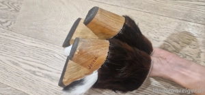 Betty Damen Fell Clog Ankle Boots woody 38  Bild 3