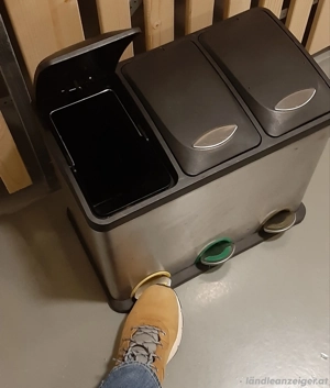 Treteimer Abfalleimer Mülleimer Mülltrennung Müll Abfall Bild 3