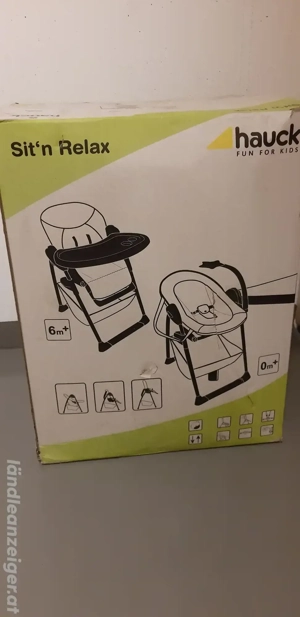 Hauck Hochstuhl Wippe SIT N RELAX für Kinder ab 0 Monat (Babywippe, Babystuhl) Bild 5