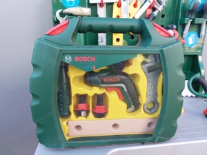 Bosch Kinder Werkbank und Werkzeug-Koffer Set   Top Zustand! Bild 3