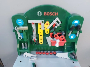 Bosch Kinder Werkbank und Werkzeug-Koffer Set   Top Zustand! Bild 2