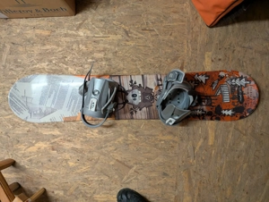 Snowboard Atomic 120cm incl. Bindung und Schuhe Gr. 35