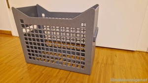 Hängeregisterbox grau aus Kunststoff