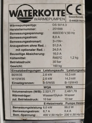 Waterkotte Wärmepumpe defekt