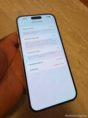 Iphone 16 Plus weiss 128gb  Bild 6