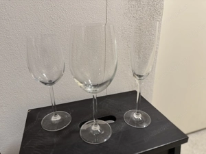 Leonardo Sekt, Weisswein und Rotweingläser Bild 2