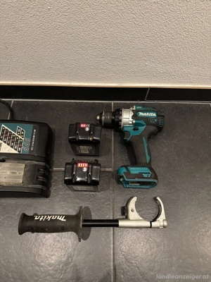 Makita Akkuschrauber DHP 486 mit Akkus LXT 18 Volt 6ah Bild 2