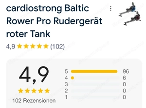 Rudergerät - Wasser - neuwertig  Bild 5