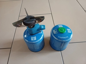 Camping-Gaskocher inkl. 2 Gaskartuschen