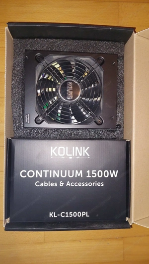 KOLINK Continuum 1500W - 80 PLUS PLATINUM - Netzteil