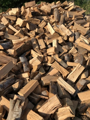 Trockenes Brennholz   bereit zum Verbrennen Bild 3