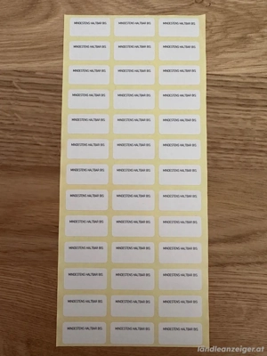 Etiketten für Gewürze + Stifte Bild 2