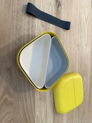 Jausenbox mehrteilig, gelb Bild 3